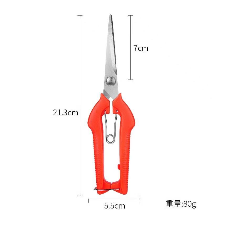 Vegetable Patch Bonsai Professional Joinery Grape Scissors Pruning Shears Garden Tool Stainless Steel Fruit Picking With Lock