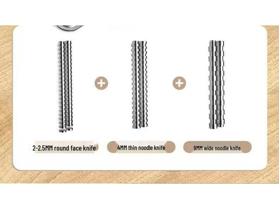 Multifunctional Hand-Crank Desktop Noodle & Dumpling Dough Press