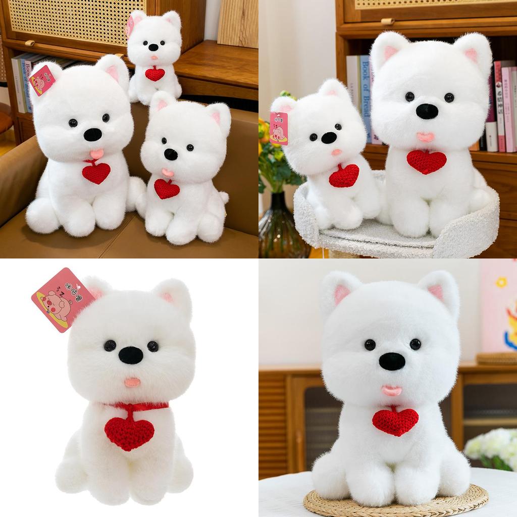 West Highland White Terrier Plush Toy Pp Cotton Filling Children Playroom Decor