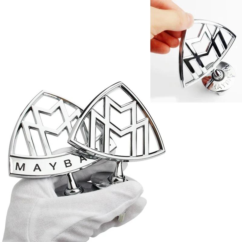 Auto-Hauben-Logo-Emblem-Abzeichen Ersatz-Aufkleber für Benz Maybach GLS S-Klasse S560 S600 S650 S680 GLS600 W205 W212 W213 W222 W221 W223