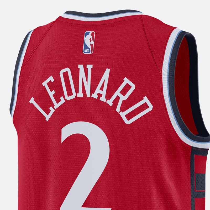 Jordan X NBA Collaboration Edition Los Angeles Clippers Kawhi Leonard 2024/25 Statement Comfortable Fashionable Simple Basketball Jersey FQ4720-657