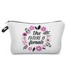 Women Flower Print Cosmetic Bag Toiletries Organize Travel Storage Case 6778