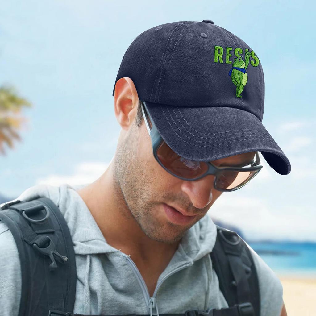 Fashionable Print Men's And Women's Adjustable Baseball Caps