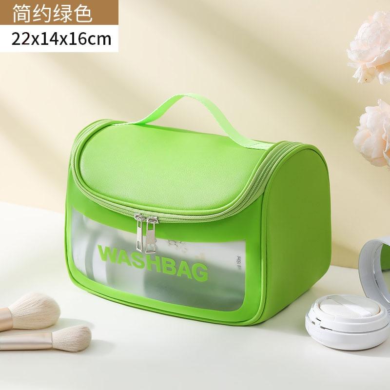 Portable Large Capacity Travel Handheld Waterproof Makeup Bag Cosmetic Organizer