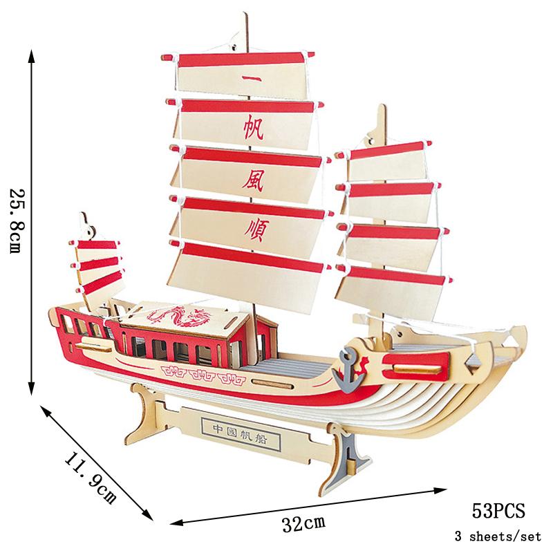 

Військовий корабель Дерев яні 3D пазли Hms Victory Судно Британський Класичний Корабель Вітрильник Модельні набори Зроби сам Навчальні іграшки для дітей