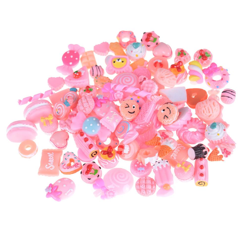 10 Stück Bunte Mini Genuss Spielzeug Obst Lebensmittel Kuchen Süßigkeiten Obst Keks Donuts Miniatur Entworfen Für Puppen Zubehör Küche Genuss Spielzeug