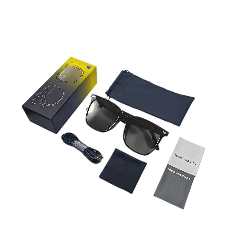 Cross-border Smart Bluetooth Sunglasses: Music, Calls, Navigation, UV Protection, Polarized Lenses, Comfortable Fit.