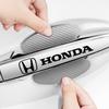 Car Door Sticker Carbon Fiber Scratches Auto Handle Protection Film For Honda Fit Mugen Insight Type S R VTEC Modulo Vezel SiPilot Fit XRV CRV HRV Dio