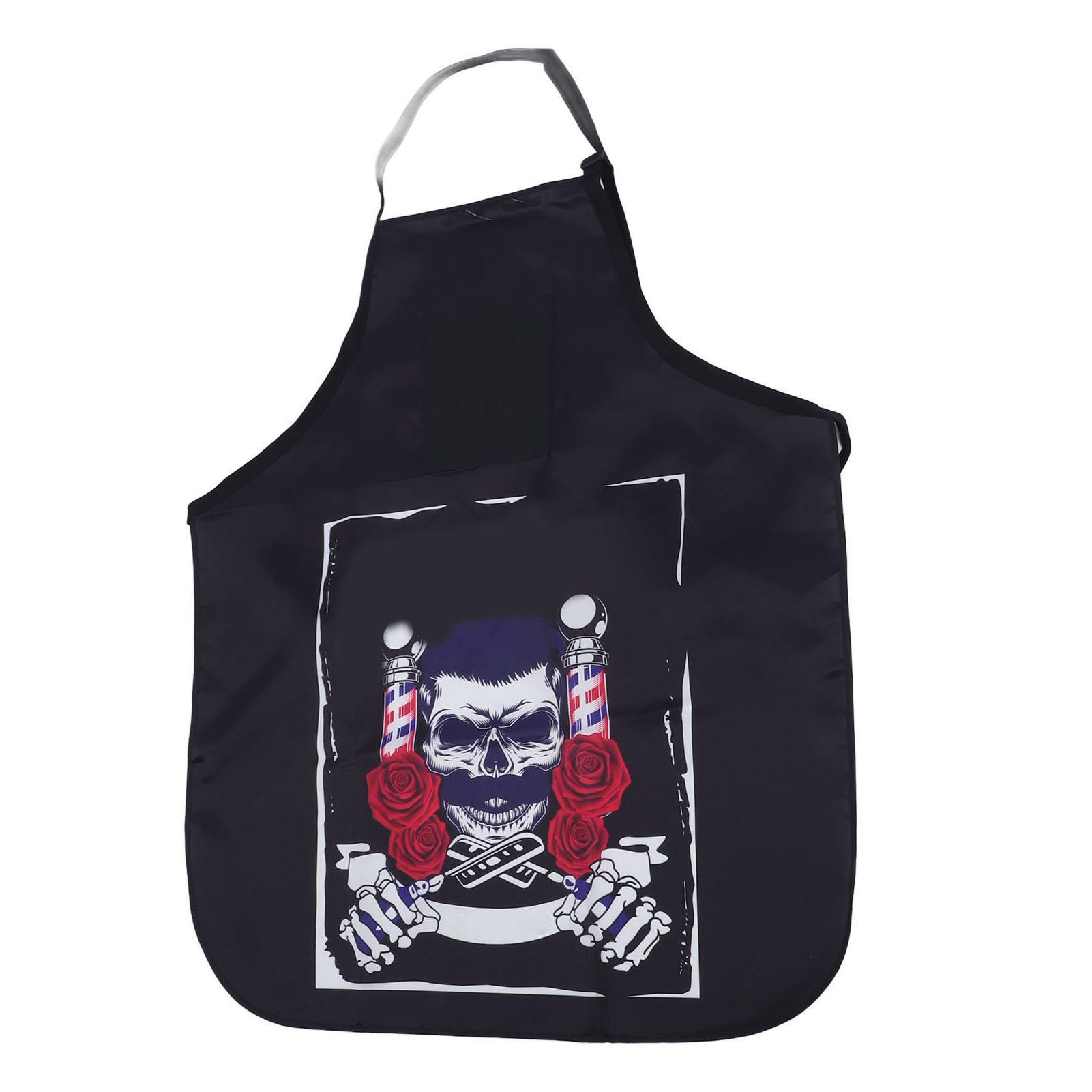 

Фартук для маникюрного салона, стильный узор, регулируемый размер, парикмахерский рабочий фартук для парикмахерской