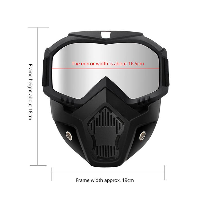 Dustproof Windproof Cycling Riding Motocross Sunglasses Ski Snowboard Eyewear Mask Goggles Motorcycle Helmet Glasses Masks