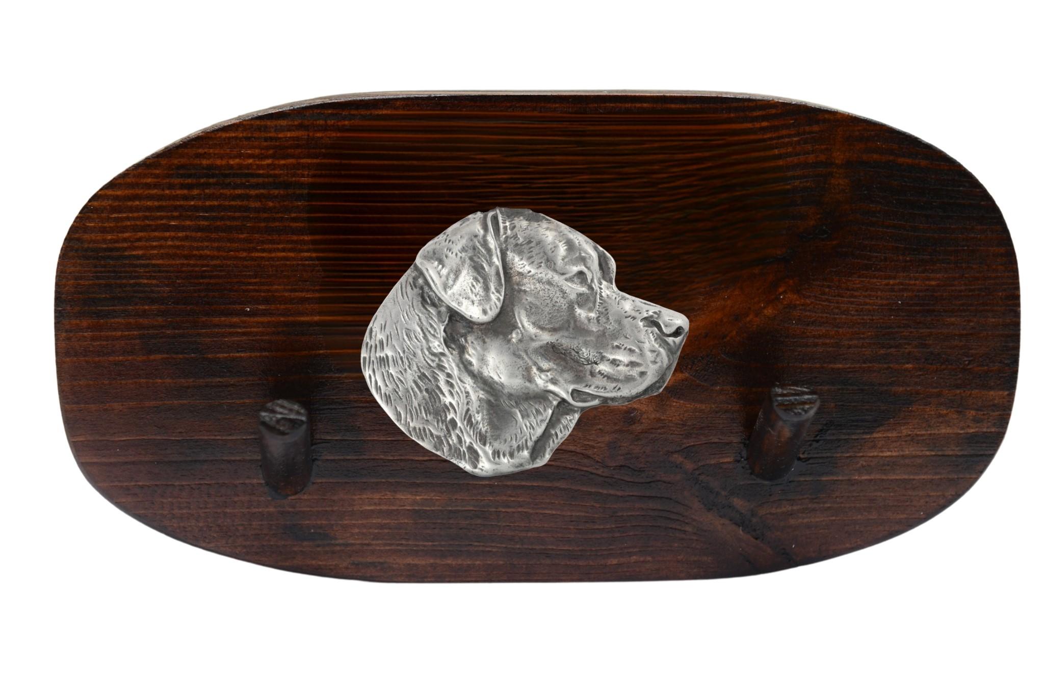 

Labrador Retriever - accessory rack, dog medal rack, key hooks by Art-Dog коричневий