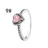 925 Silver Pink Bow Jewelry Set Ring Earrings Bracelet Necklace for Women Birthday Gift