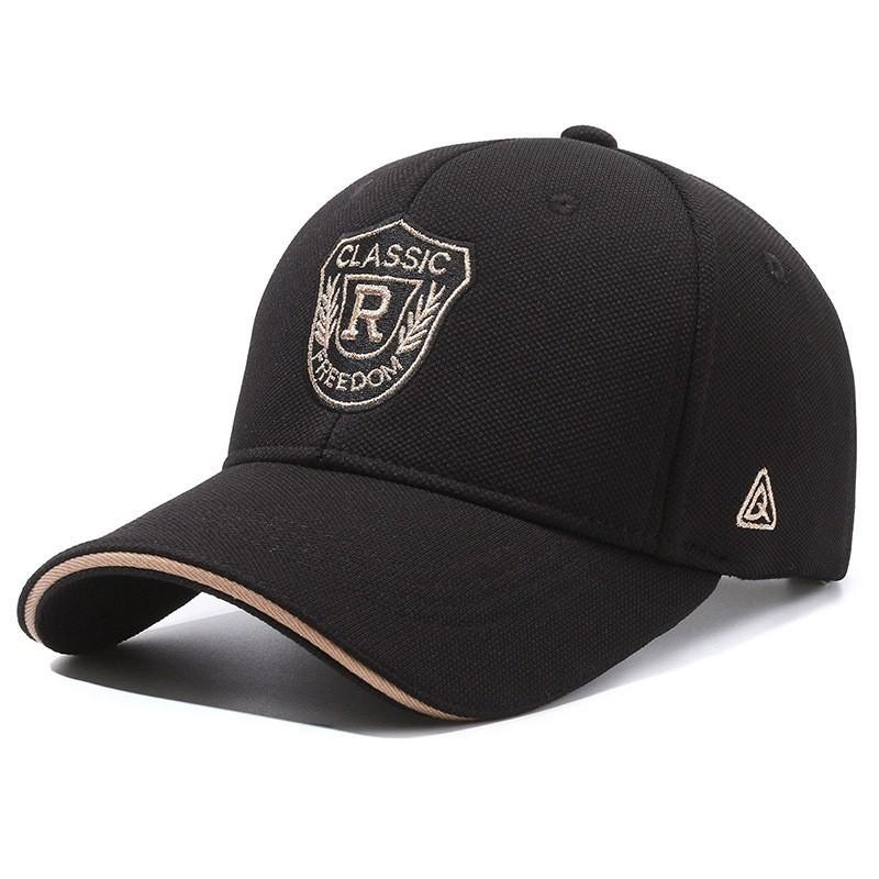 Casual Embroidered Baseball Cap With Sun Protection For Outdoor Activities