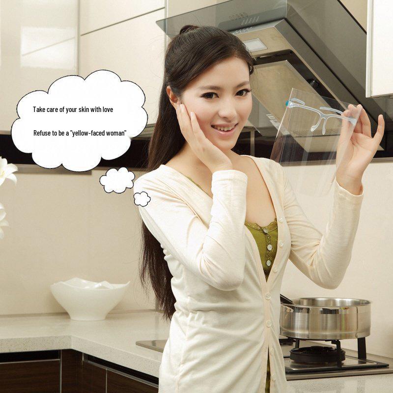 Baolona Anti-Fog, Anti-Splash Face Shield for Kitchen Use