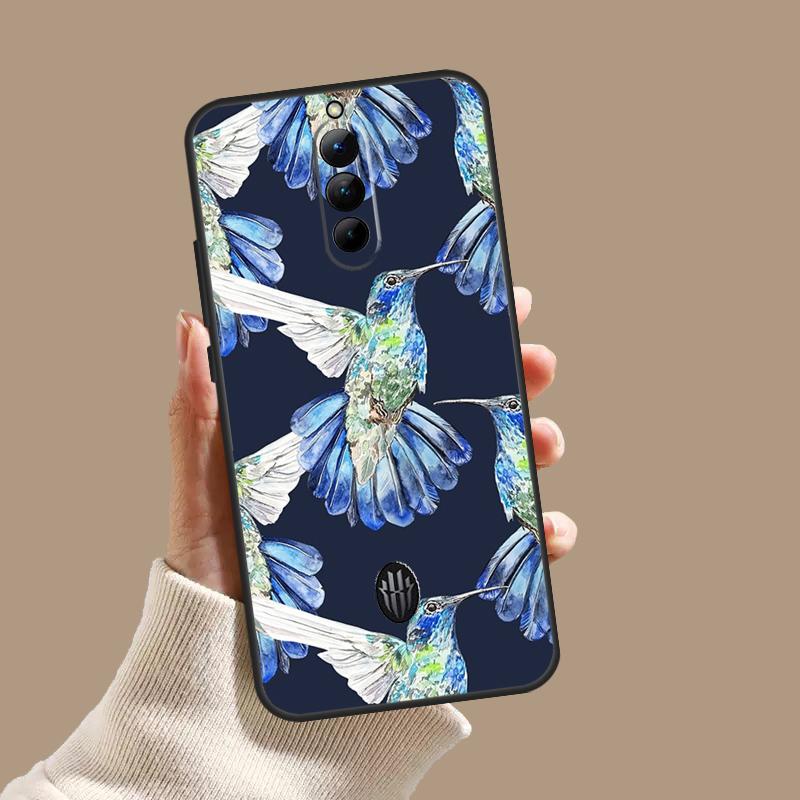 Hummingbird Case For ZTE Nubia Red Magic 10S 9S 8S 8 9 10 11 Pro Plus 6 7 6S 7S Pro 5G 6R 10 Air Cover