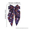 Halloween Pumpkin Ghost Bow Hair Clip - Spooky Hair Ribbon Accessory for Festive Parties