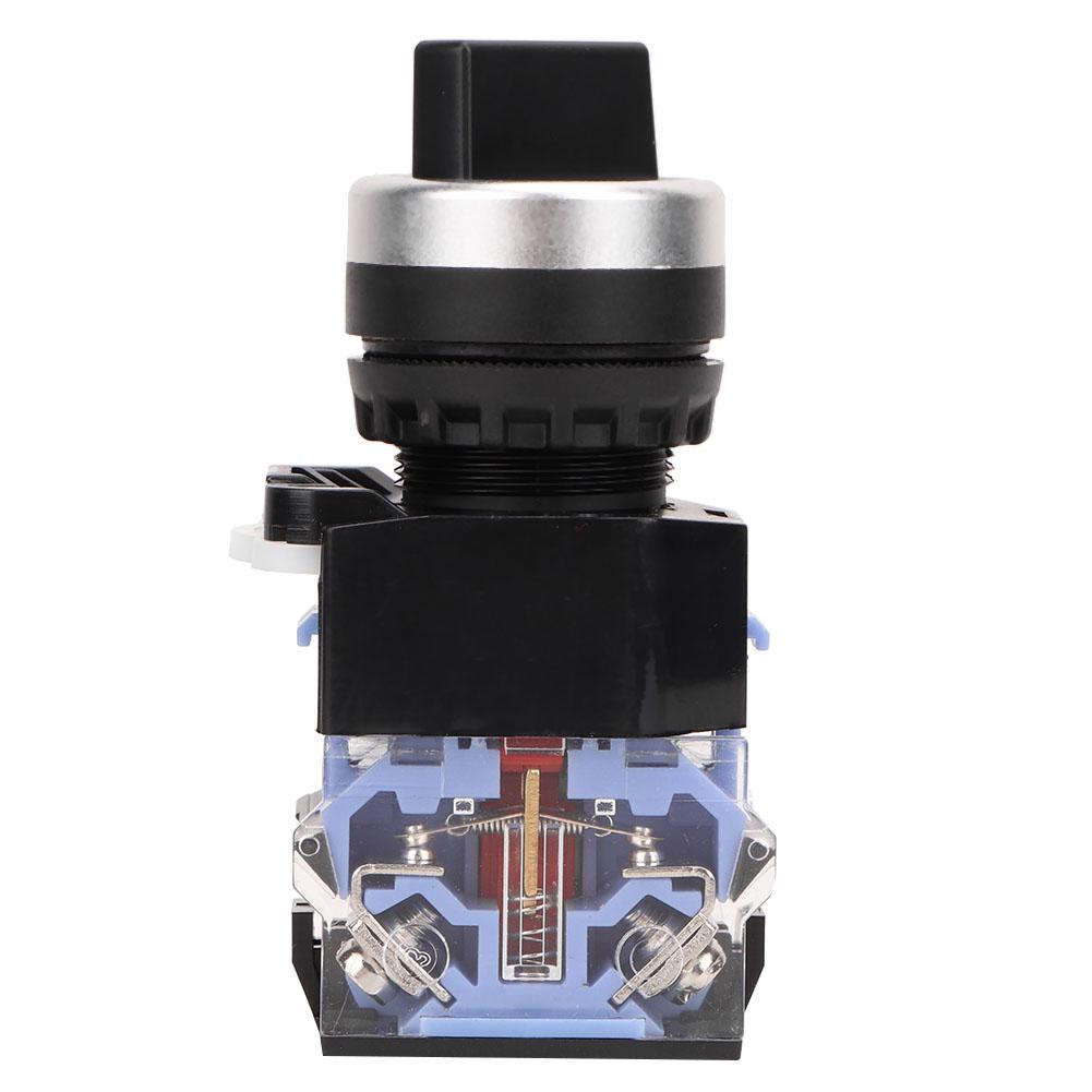 

10Pcs BEM38 11X 21 Black 1 Open 1 Close 2 Position Self Locking Knob 22mm