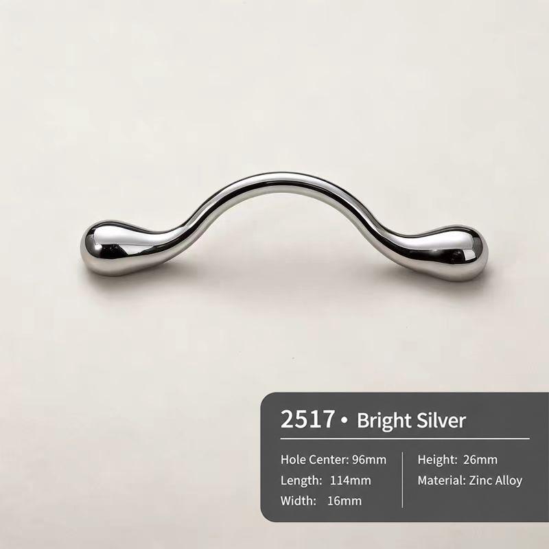 Solid Retro Cabinet Handles French Style Zinc Alloy Gold Silver for Bedroom Wardrobe Drawer Kitchen Cupboard DIY Home Makeover