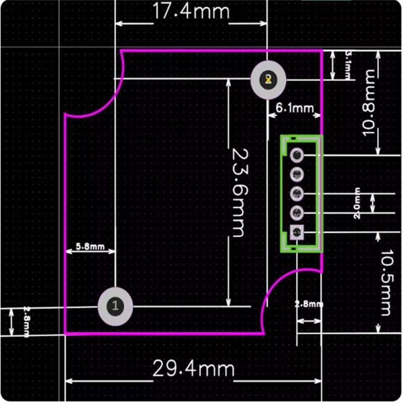 Industrial Inclination Sensors Module Supporting MODBUS RTU Protocols via 485 Communication Port