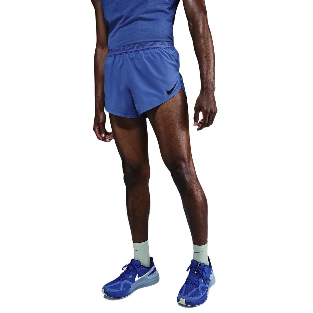 Nike Aeroswift Dri-FIT ADV SS25 Comfortable Classic Fashion Versatile Sports Shorts Men Shorts Comet-Blue Black FN3349-411