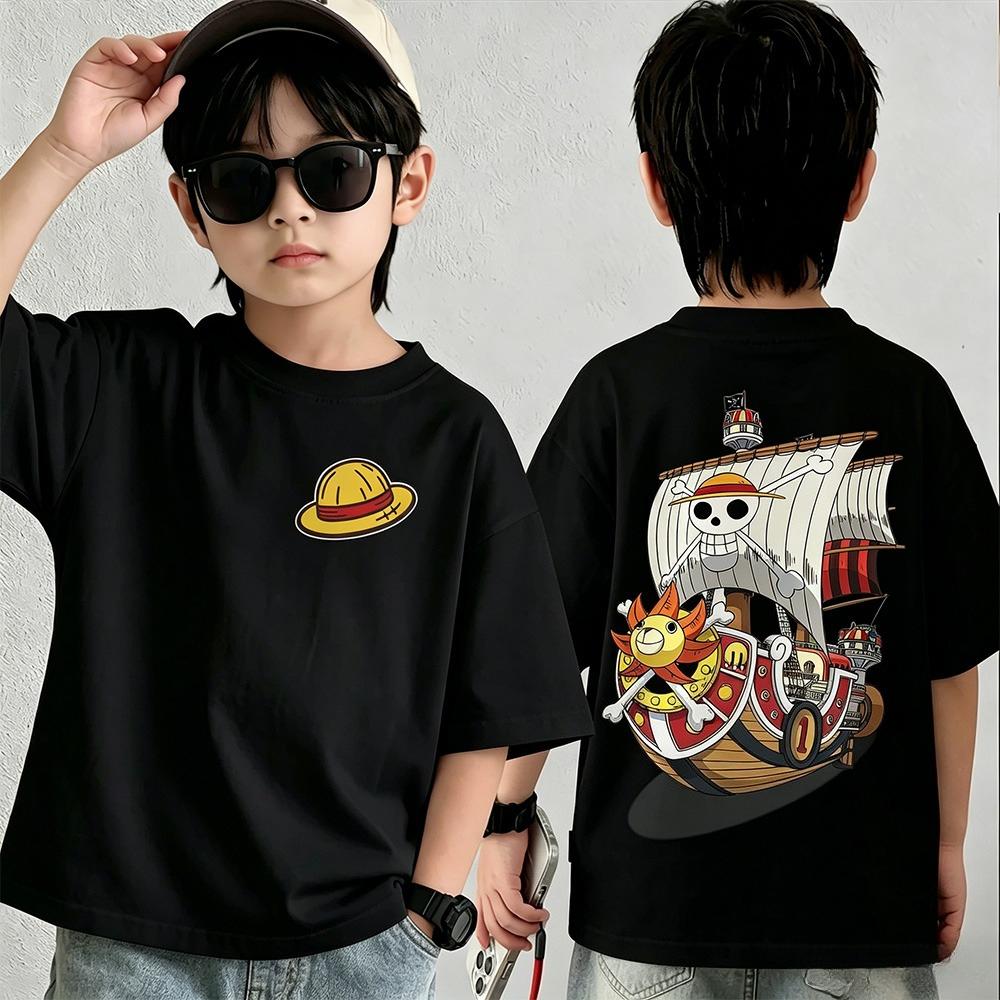 Nuovo Arrivo Estivo T-shirt a Maniche Corte con Stampa Pattern unisex stampa anime casual alla moda streetwear stile Y2K