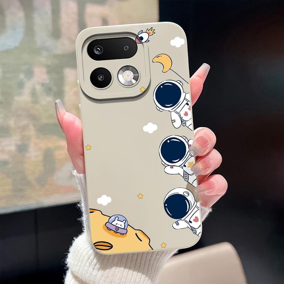 Case For OPPO Realme 16 Pro 16 Pro Plus Cute Kitten Avocado Full Protection Shell For Realme 16 Pro+ Liquid Silicone Back Cover