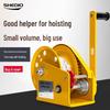 Self-Locking Manual Winch Hoist with Automatic Brake