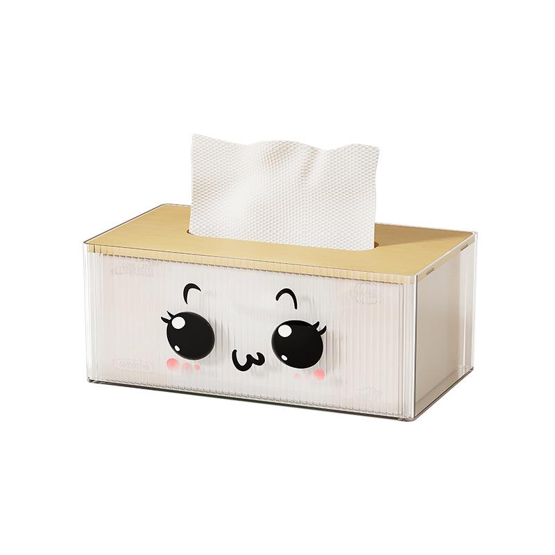 Creative and Cute Spring-Loaded Tissue Box for Living Room