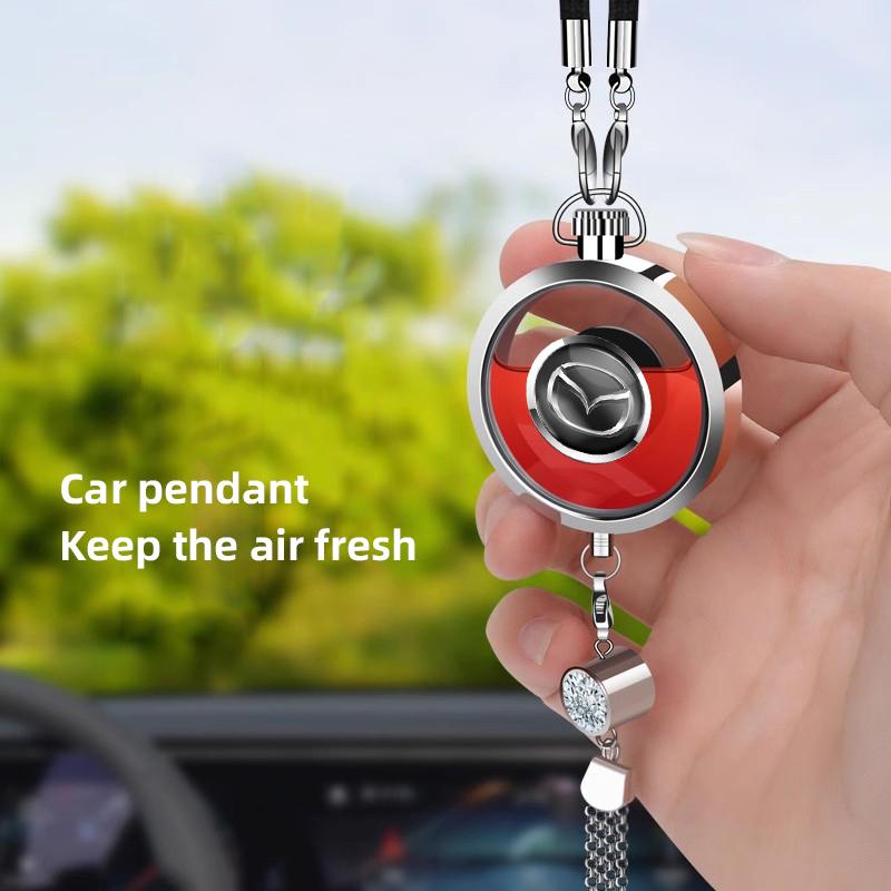 Car Air Diffuser Aroma High Grade Perfume Pendant Freshener For Mazda 2 3 6 5 Atenza CX3 CX5 MX5 CX7 Axela CX30 CX90 CX60 CX50 M KJY5