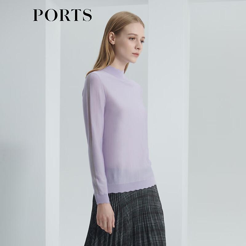 Ports Women's Merino Wool Long-Sleeve Crew Neck Pullover