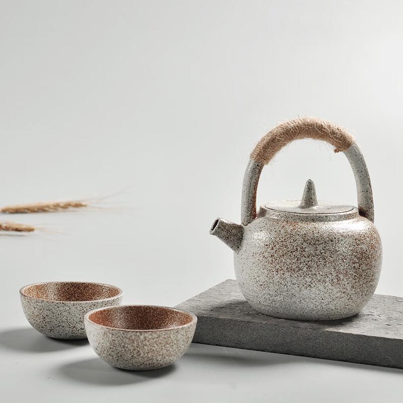 DX Snow White Japanese Ceramic Travel Tea Set