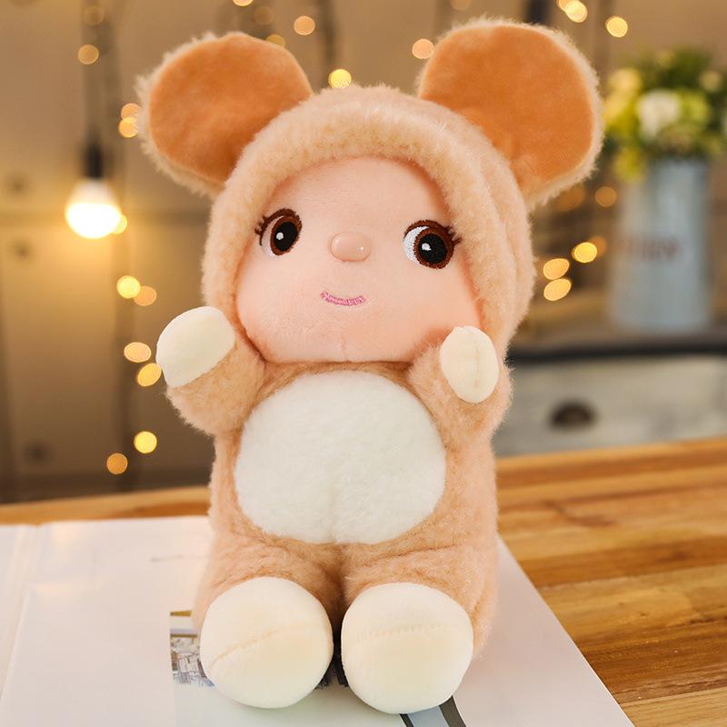 Plush Toys Cartoon Rabbit Animals Stuffed Dolls Baby Sleeping Appease Dolls Kids Birthday Xmas Gift Baby Girl Room Decor