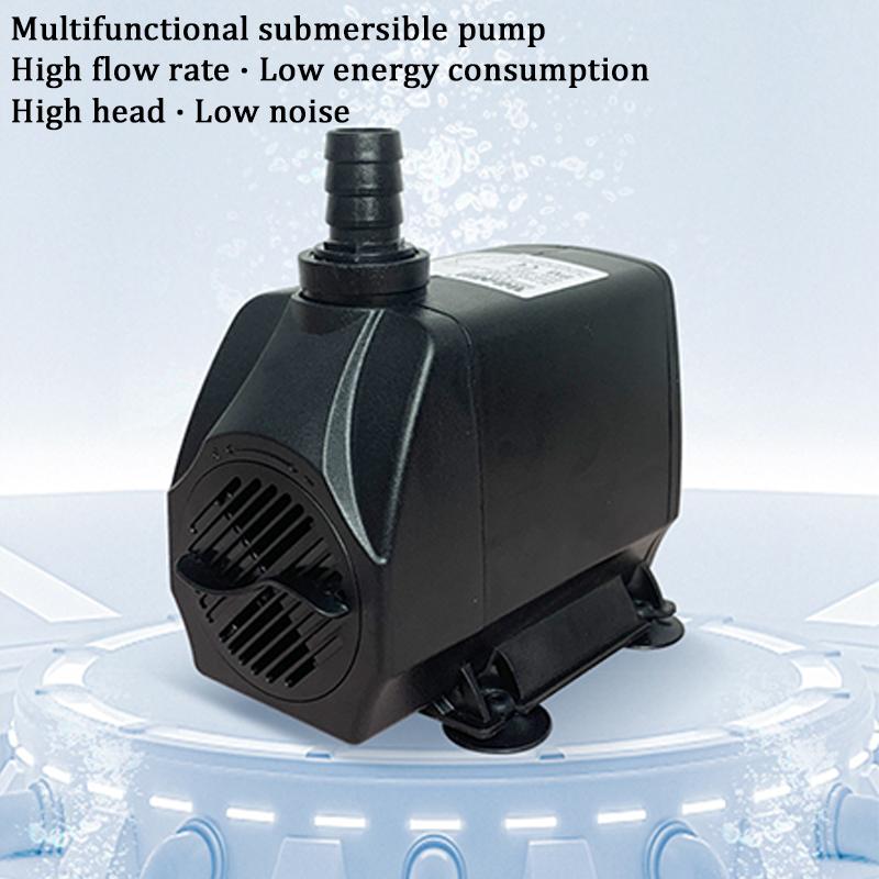Ultra Quiet Water Pump Mini AC220V Brushless Motor Submersible Aquarium Water Pump Adapter Pond Fountain for Fish Tank Garden