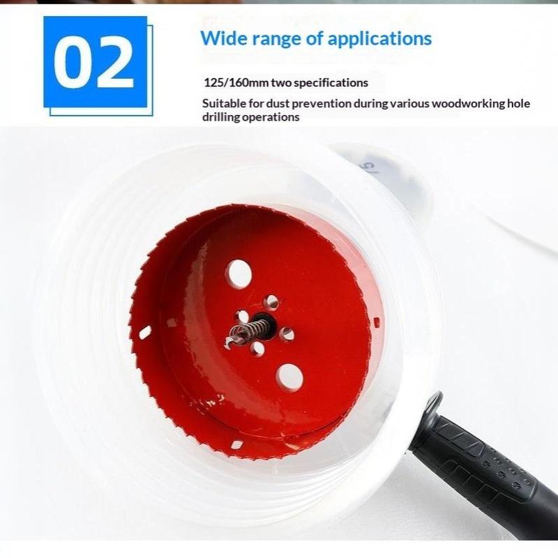 Electric Hammer Drill Dust Collector Cover Dustproof Cover For Hole Opener Hole Saw Drill Bit Hand Tool Accessory