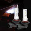 2pcs 72W 6000K White LED Fog Light Bulbs, Super Bright Decoding Car Hdlight Bulbs with Aluminum   and Design, for  9145
