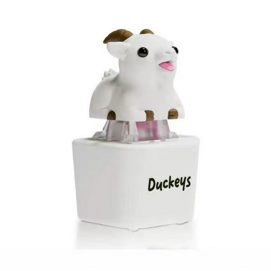 Sound & Light Decompression Animal Keychain with Press Button