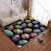 Colorful Decorated Easter Eggs Carpet Yoga Living Room Room Decor Children's Crawling Mat Doormat Area Rug Games Mat