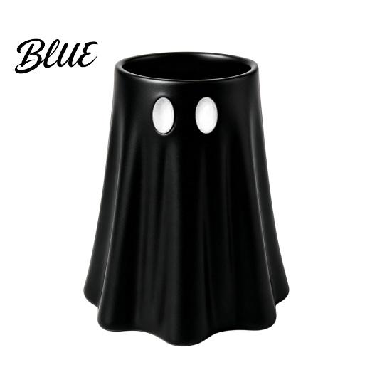 Holiday Table Decoration Halloween Ghost Can Holder Spooky Figurine Drink Reusable Flexible Gift for Friends Cooler Sleeve Party Slim Standard