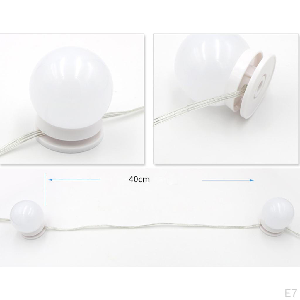 Style Vanity Lights Dimmable Mirror Bulbs USB Adapter for Bedroom