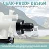 31705 RV Toilet Water Valve Kit - Fits Thetford Aqua-Magic V (High/Low Hand/Foot Flush) | Leak-Proof, Freeze-Resistant, Replaces 3, 31687, 31653