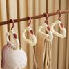 2PCS Dopamine Scarf Tie Hanger Colorful Bag Hanging Rack Space Saving Hat Storage Hanger  Home Use