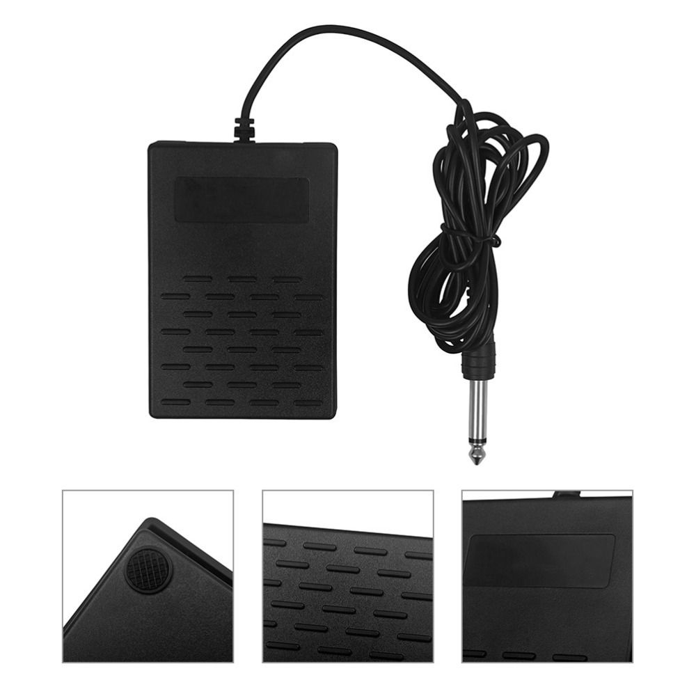 

Антискользящая электрическая педаль пианино Чувствительная педаль пианино Демпфер Обучение Ремонт чёрный