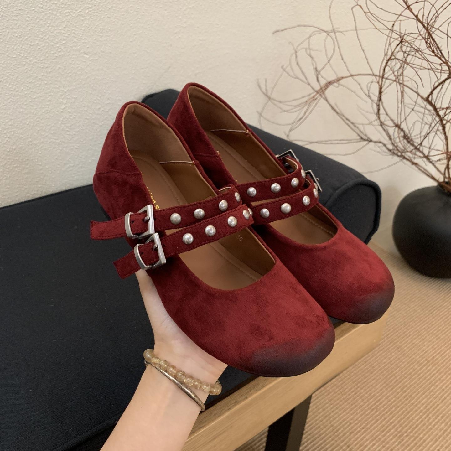 

Внутренние туфли на платформе, ретро нишевый дизайн, туфли Мэри Джейн, женская обувь, новинка начала осени, французские высокие каблуки, туфли-лодочки с открытым верхом 35