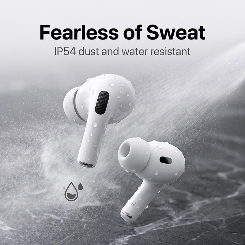 Air Pro 2 TWS Wireless Earbuds Secure Fit In-ear Headphones Stable Wearing For Sport Bluetooth Earphones For Smartphone