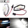 2PCS For Honda Crv Fit Jazz Crosstour Odyssey Error Free Led License Plate Light Lamp Led Car Number Plate Lamp 6000K