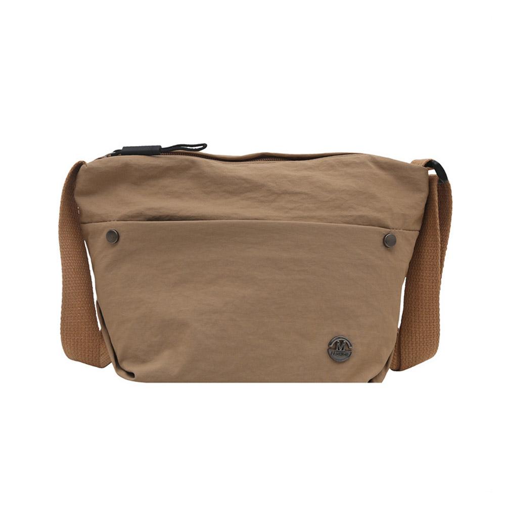 

Mini Solid Color Crossbody Bag for Women Lightweight Casual Shoulder Bag Korean Style Simple Travel Purse