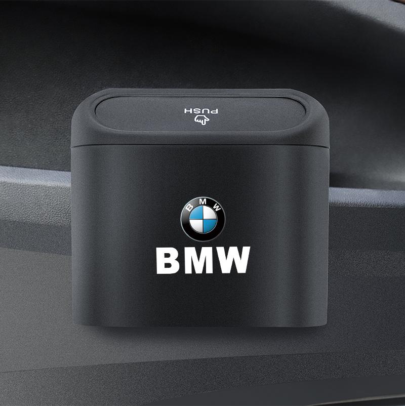Car Door Trash Can Garbage Bin Storage Box Auto Valve Cap Accessories For BMW X1 X2 X3 X5 X4 X6 X7 iX3 F20 F10 F07 E70 E46 E90 E