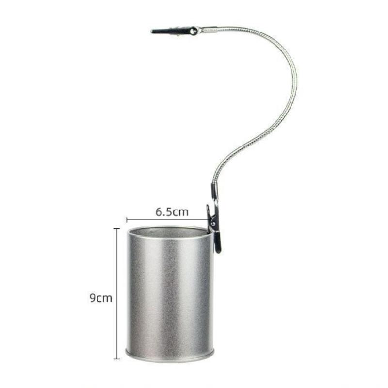 Portable Vertical Incense Bracket Stainless Steel Anti-Tilt Double Ends Alligator Clips Adjusted Incense Clip