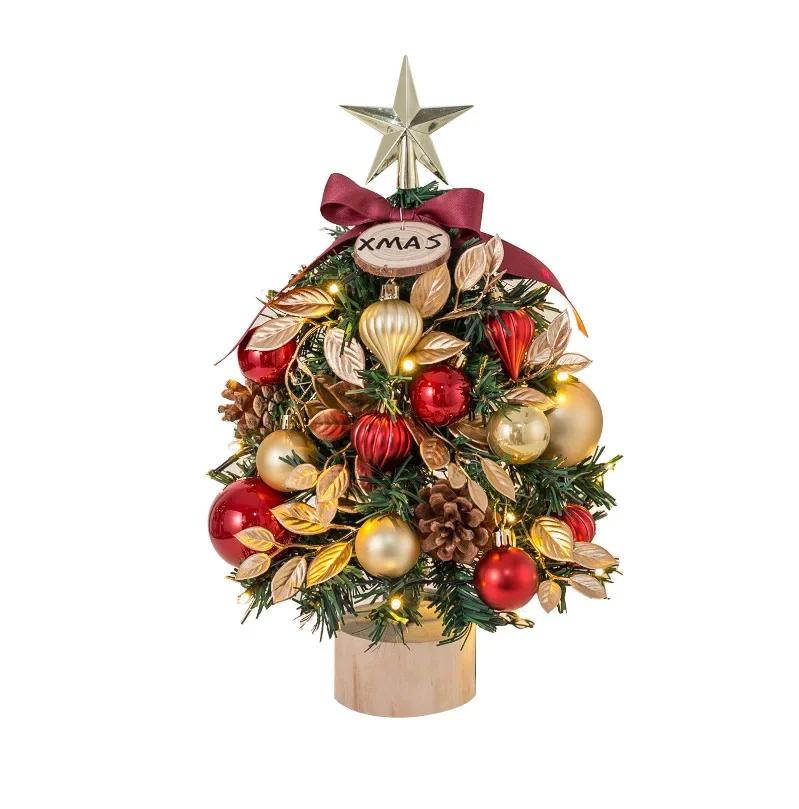 New Luminous Christmas Tree Product Mini Package Tree Decorative Desktop Decoration Christmas Tree