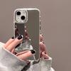 Luxury Make UP Mirror Case For Iphone 17 Case Iphone 13 14 15 16 17 Pro Max Air Plus 11 12 16Promax 15promax Silicon Phone Funda